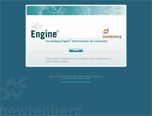 Tablet Screenshot of engine.newtenberg.com